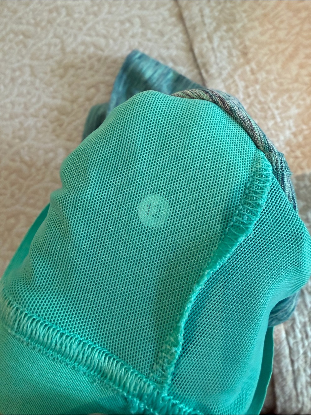 Lululemon - Teal Strappy Tank Top - Size 12 - Picture 5 of 7